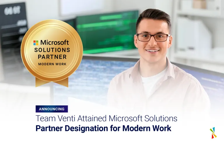 Microsoft Solutions Partner with Modern Work designation